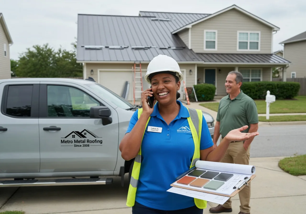 Storm Damage Metal Roof Repair in Holland, KY